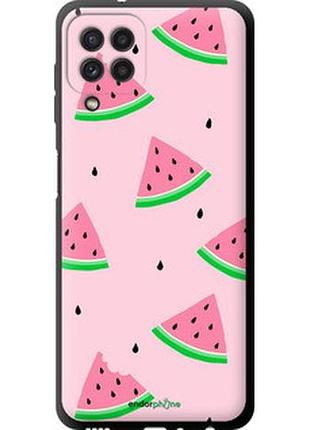 Чохол на samsung galaxy m22 m225f рожевий кавун "4314b-2551-2448"