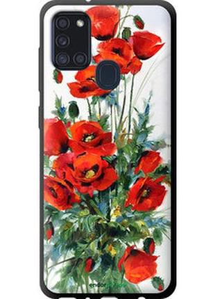 Чехол на samsung galaxy a21s a217f маки "523b-1943-2448"