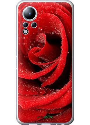 Чехол на infinix note 11 красная роза "529u-2754-2448"