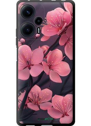 Чехол на xiaomi redmi note 12 turbo пурпурная сакура "6075b-3025-2448"