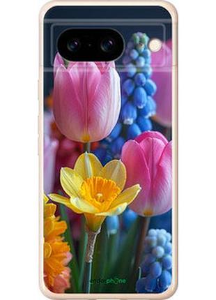 Чехол на google pixel 8 весенние цветы "6058u-3060-2448"
