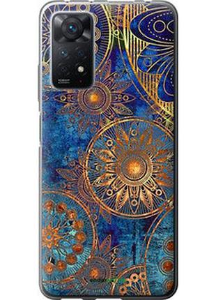 Чехол на xiaomi redmi note 11 pro золотой узор "678u-2512-2448"