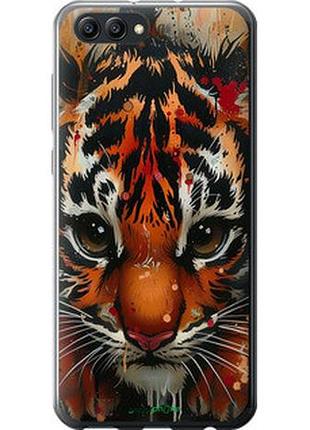 Чехол на huawei honor v10 / view 10 mini tiger "6052u-1579-2448"