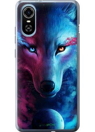 Чохол на zte blade a31 plus арт-вовк "3999u-2637-2448"