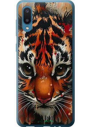 Чехол на samsung galaxy a02 a022g mini tiger "6052u-2260-2448"