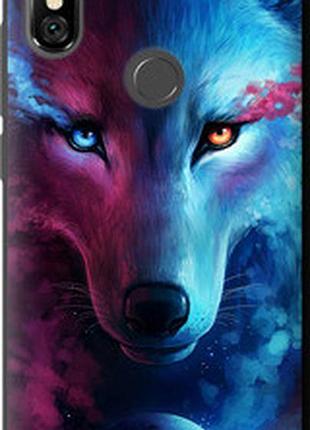 Чохол на xiaomi redmi note 6 pro арт-вовк "3999b-1551-2448"
