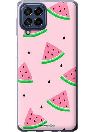 Чехол на samsung galaxy m53 m536b розовый арбуз "4314u-2608-2448"