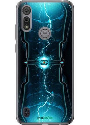 Чехол на motorola e6i молнии в цилиндре "120u-2355-2448"
