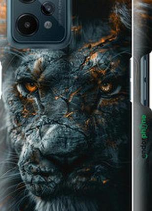Чехол на realme c31 пламенный лев "6153m-2593-2448"