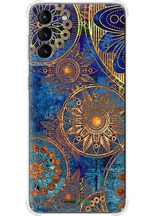 Чехол на samsung galaxy s21 plus золотой узор "678sp-2115-2448"