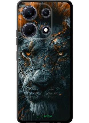 Чехол на infinix note 30 пламенный лев "6153b-3138-2448"