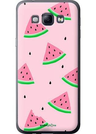 Чехол на samsung galaxy a8 a8000 розовый арбуз "4314u-135-2448"