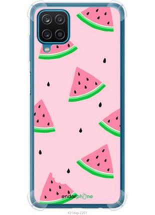 Чехол на samsung galaxy m12 m127f розовый арбуз "4314sp-2360-2448"