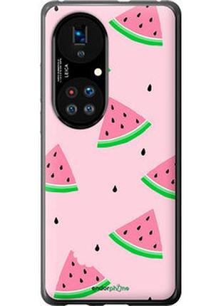 Чохол на huawei p50 рожевий кавун "4314u-2292-2448"