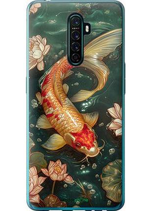 Чехол на oppo reno ace мелодия лотоса "6106u-1964-2448"