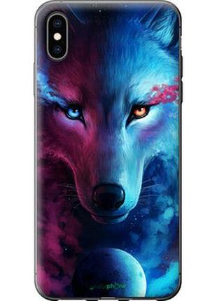 Чехол на iphone xs max арт-волк "3999t-1557-2448"
