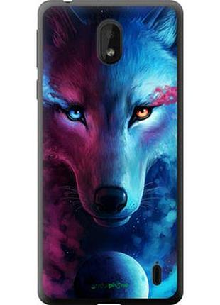 Чехол на nokia 1 plus арт-волк "3999u-1677-2448"