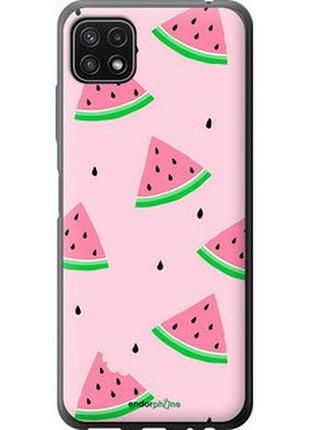 Чехол на samsung galaxy a22 5g a226b розовый арбуз "4314u-2581-2448"
