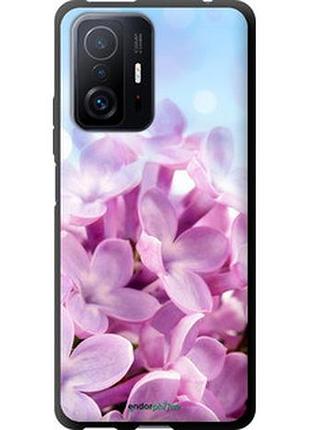 Чехол на xiaomi 11t сирень "527b-2487-2448"