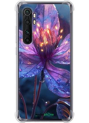 Чехол на xiaomi mi note 10 lite магический цветок "6038sp-1937-2448"