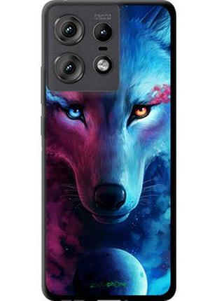 Чехол на motorola edge 50 pro 5g арт-волк "3999b-3710-2448"