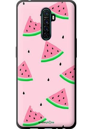 Чехол на oppo reno ace розовый арбуз "4314b-1964-2448"