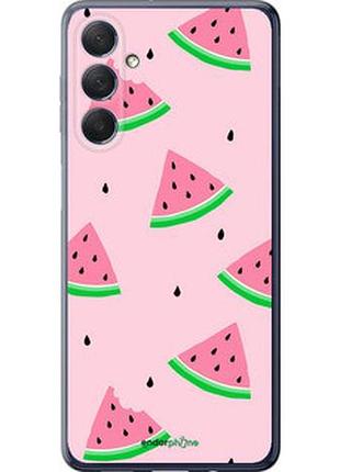 Чехол на samsung galaxy m54 розовый арбуз "4314u-3039-2448"
