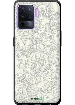 Чохол на oppo a94 біле мереживо "4383b-2287-2448"