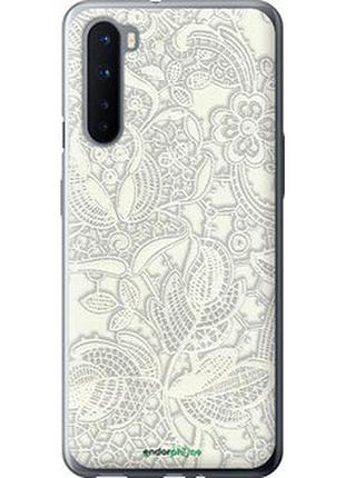 Чохол на oneplus nord біле мереживо "4383u-2046-2448"