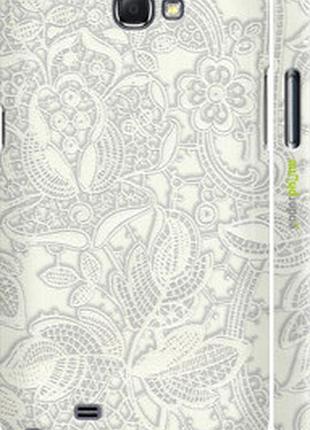 Чохол на samsung galaxy note 2 n7100 біле мереживо "4383m-17-2448"