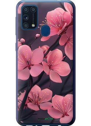 Чехол на samsung galaxy m31 m315f пурпурная сакура "6075t-1907-2448"