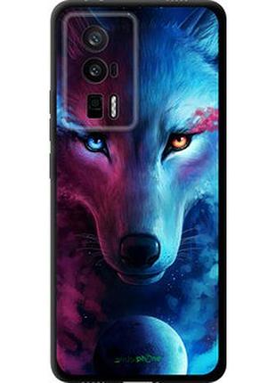 Чохол на xiaomi poco f5 pro 5g арт-вовк "3999b-3193-2448"