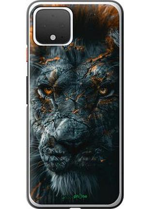 Чохол на google pixel 4 пламний лев "6153t-1755-2448"