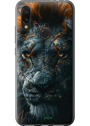 Чохол на xiaomi redmi 7 пламний лев "6153t-1669-2448"