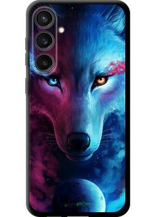 Чехол на samsung galaxy s23 fe арт-волк "3999b-3136-2448"