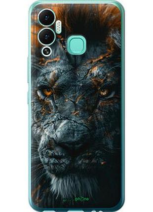 Чехол на infinix hot 12 play пламенный лев "6153u-2759-2448"