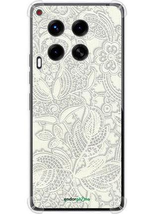 Чехол на tecno camon 30 4g белое кружево "4383sp-3712-2448"