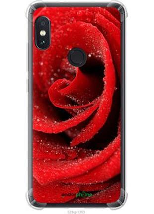 Чохол на xiaomi redmi note 5 pro червона троянда "529sp-1353-2448"