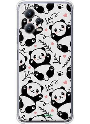 Чехол на xiaomi redmi note 12 5g панды "4318sp-2934-2448"