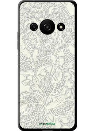 Чехол на xiaomi redmi a3 белое кружево "4383b-3657-2448"