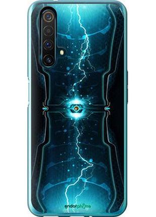 Чехол на realme x50 молнии в цилиндре "120u-1894-2448"