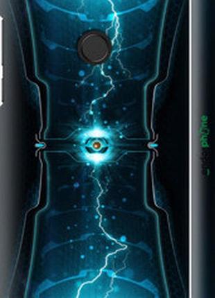 Чехол на huawei y7 prime 2018 молнии в цилиндре "120m-1509-2448"