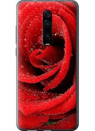 Чехол на xiaomi mi 9t красная роза "529u-1815-2448"