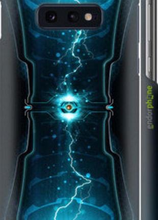 Чехол на samsung galaxy s10e молнии в цилиндре "120m-1646-2448"