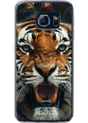 Чехол на samsung galaxy s6 g920 тигровое величие "6080t-80-2448"