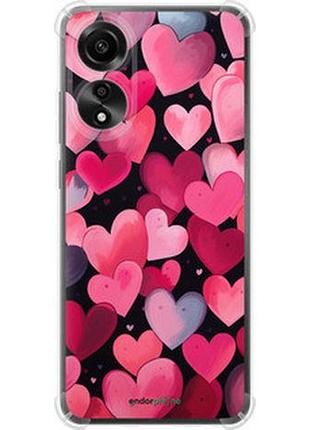 Чехол на oppo a78 4g сердечки 4 "5662sp-3142-2448"