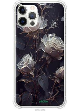 Чохол на iphone 12 pro троянди 2 "5550sp-2052-2448"