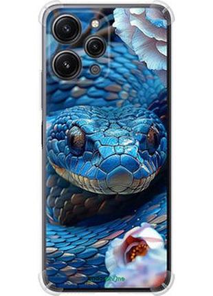Чехол на xiaomi redmi 12 blue snake "6079sp-3114-2448"
