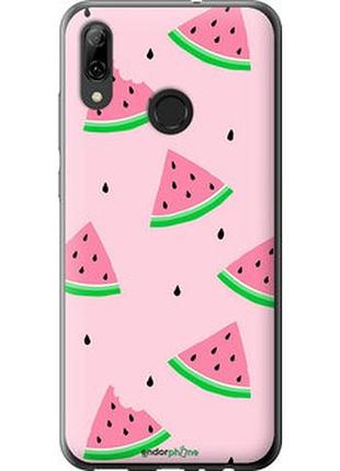 Чехол на huawei p smart 2019 розовый арбуз "4314u-1634-2448"