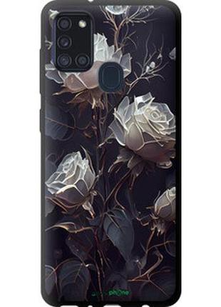 Чехол на samsung galaxy a21s a217f розы 2 "5550b-1943-2448"